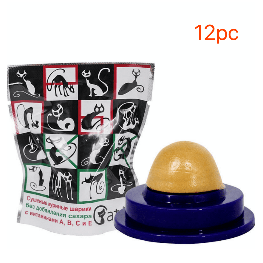 Catnip Energy Ball Lick Toy