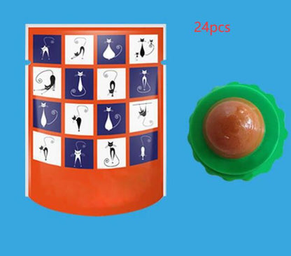 Catnip Energy Ball Lick Toy